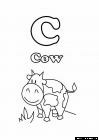 letter c coloring page